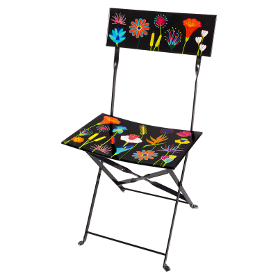 Chaise pliante - Garden Paradise - Jardin fleuri
