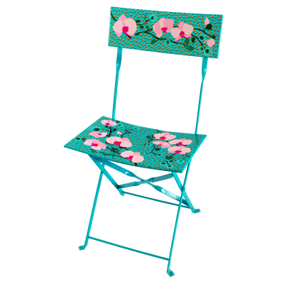 Chaise pliante - Garden Paradise - Orchid Blue