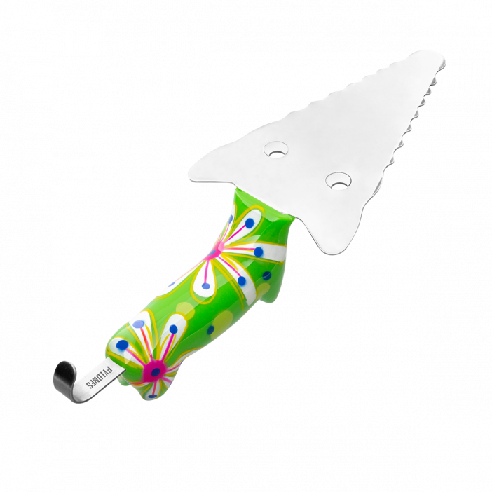 Pie server - Filou Green Flower