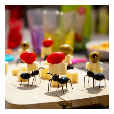 Set de 20 pics apéritif fourmis - Ant Pick Party