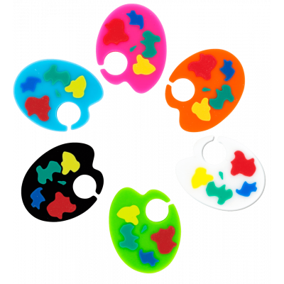 Set de 6 marqueurs de verre - Happy Markers Palette - Palette