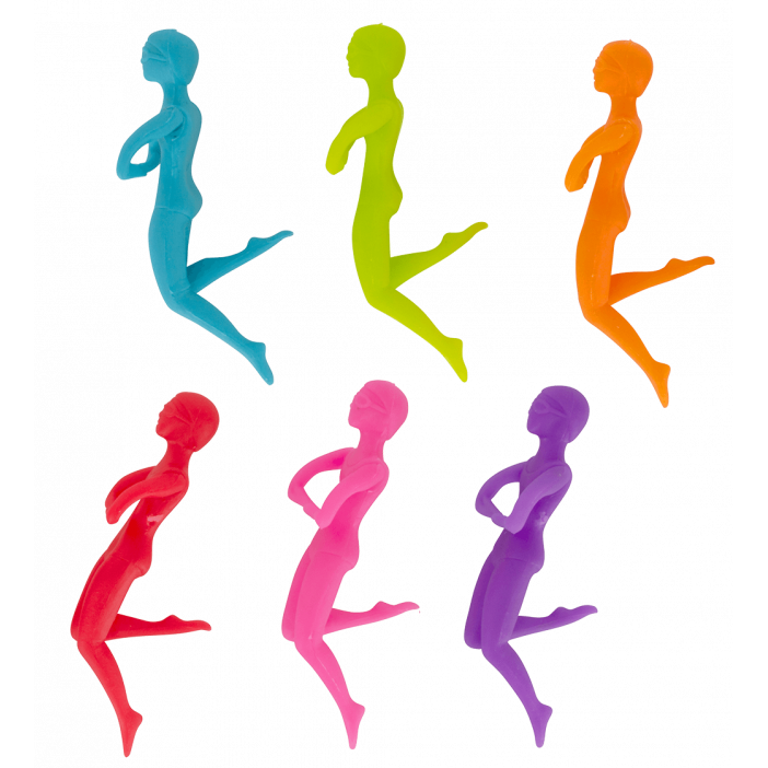 Set de 6 marqueurs de verre - Happy Markers Figurine Diva