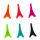 Set de 6 marqueurs de verre - Happy Markers Figurine