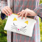 Pochette bandoulière - Brody White Cat