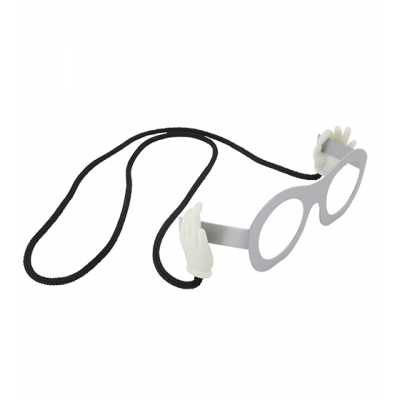 Cordon à lunettes - Bas Les Pattes - Blanc