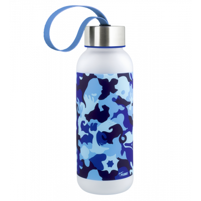 Gourde 42 cl - Happyglou small - Camouflage Blue 