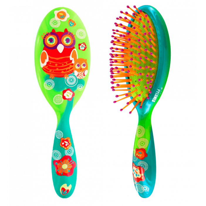 Petite brosse à cheveux - Ladypop Small Enfants Owl