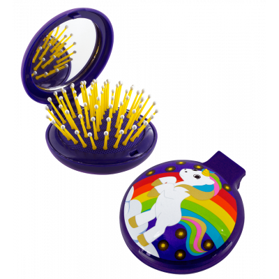 Brosse à cheveux miroir 2 en 1 - Lady Retro Enfants