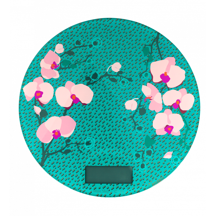 Kitchen scales - Frivole Orchid Blue