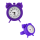 Bague montre / horloge - nano watch