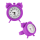 Bague montre / horloge - nano watch