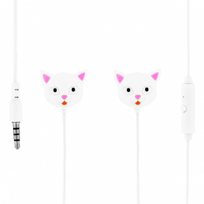 Ecouteurs avec micro intégré - Swing Chat blanc