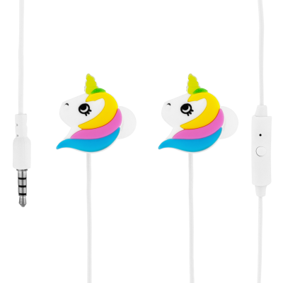 Auricolari con microfono integrato - Swing - Unicorno