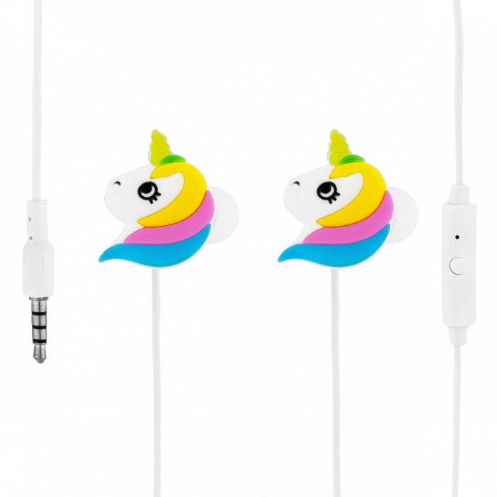 Auricolari con microfono integrato - Swing Unicorno
