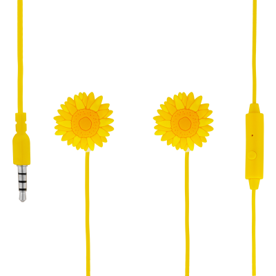 Ecouteurs avec micro intégré - Swing - Fleur