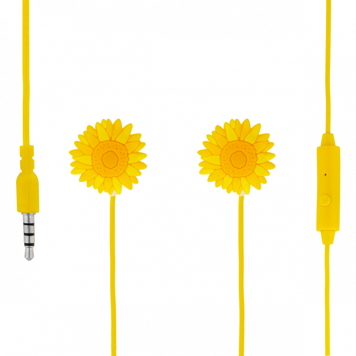 Ecouteurs avec micro intégré - Swing Fleur