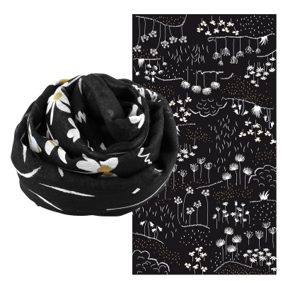 Foulard / paréo - Balade - Black Board