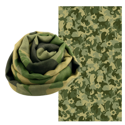 Foulard / paréo - Balade - Camouflage Green