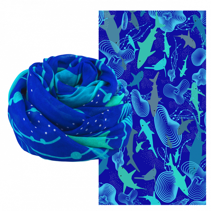 Scarf - Balade Shark