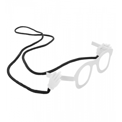 Cordon à lunettes - Oh! Les mains! - Blanc