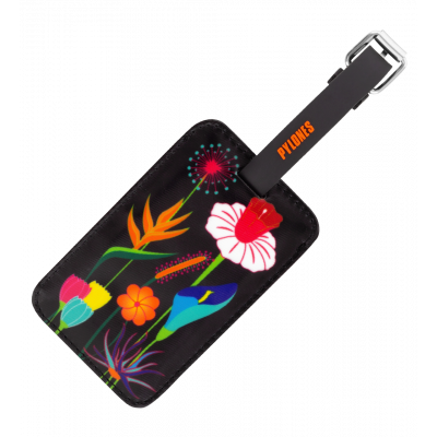 Luggage label - Voyage - Jardin fleuri