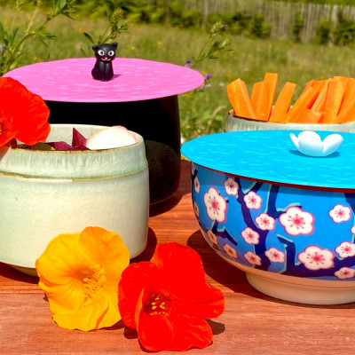 Couvercle silicone pour bol - Grand Bienauchaud