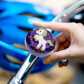 Fahrradklingel - Atmosphère Camouflage Blue 
