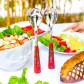 Posate da portata - Banquet Jardin Fleuri Gold
