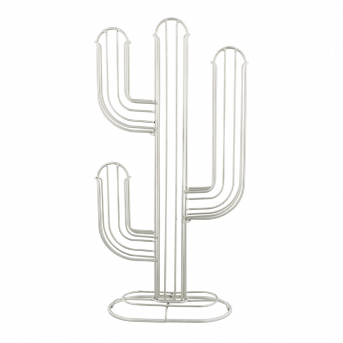 Porte capsules / dosettes Nespresso - Cactus Zinc mat