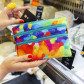 3 zip pouch - Zip It Dahlia