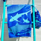 Serviette microfibre - Body DS Blue Flower