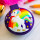Spazzola per capelli con specchio - Lady Retro Bambini