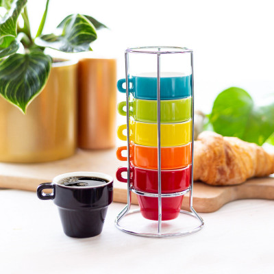 Tour de tasses ristretto - Néon