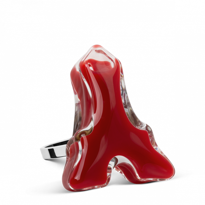 Glasring - Tour Eiffel Milk Rot