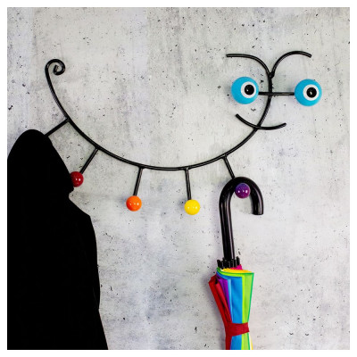 Patère murale  60's - Caterpillar