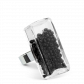 Anello in vetro - Rectangle Medium Perles