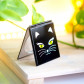 Pocket mirror - Mimi 2 Blue Flower