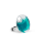 Bague en verre soufflée - Cachou Nano Transparent