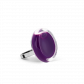 Bague en verre soufflée - Cachou Nano Milk