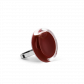 Anello in vetro - Cachou Nano Milk Rosso chiaro
