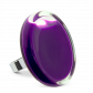 Glass ring - Cachou Giga Milk