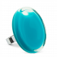 Bague en verre soufflée - Cachou Giga Milk