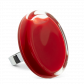 Bague en verre soufflée - Cachou Giga Milk