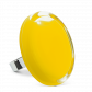 Glass ring - Cachou Giga Milk Orange