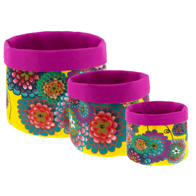 Set de 3 paniers gigognes multi-usages - Panier