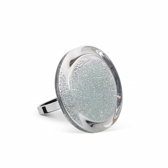 Glasring - Cachou Mini Billes Kristall