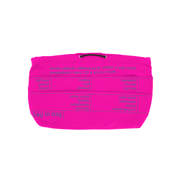 Organizer da borsa - Bag in Bag Compagny Fucsia