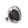 Bague en verre soufflée - Cachou Medium Billes