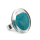 Bague en verre soufflée - Cachou Medium Billes