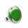 Bague en verre soufflée - Cachou Medium Billes